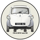 BMW Isetta 300 (4 wheel) 1957-62 Coaster 6